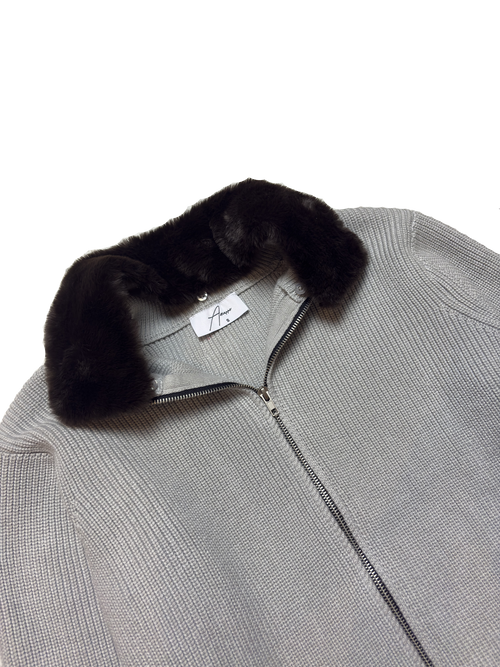 Fur Zip Up