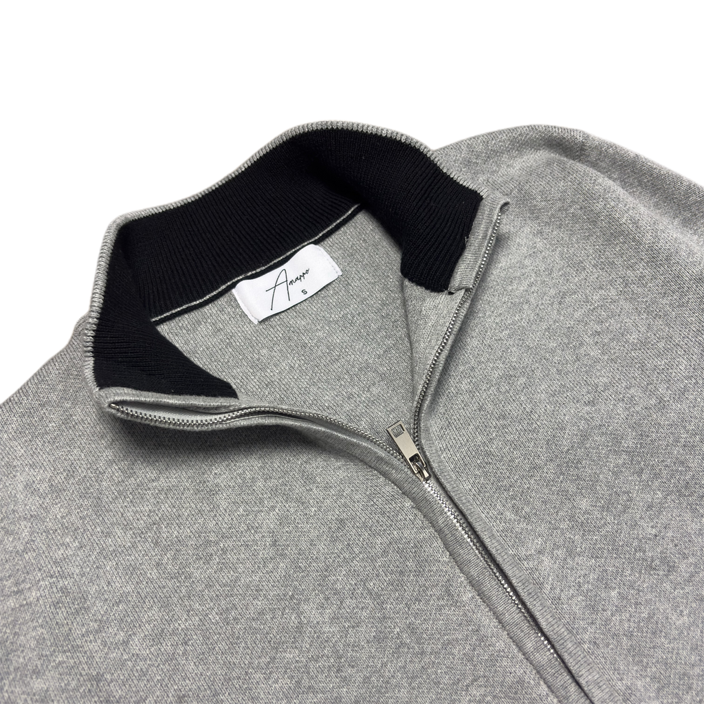 Grey Zip Up